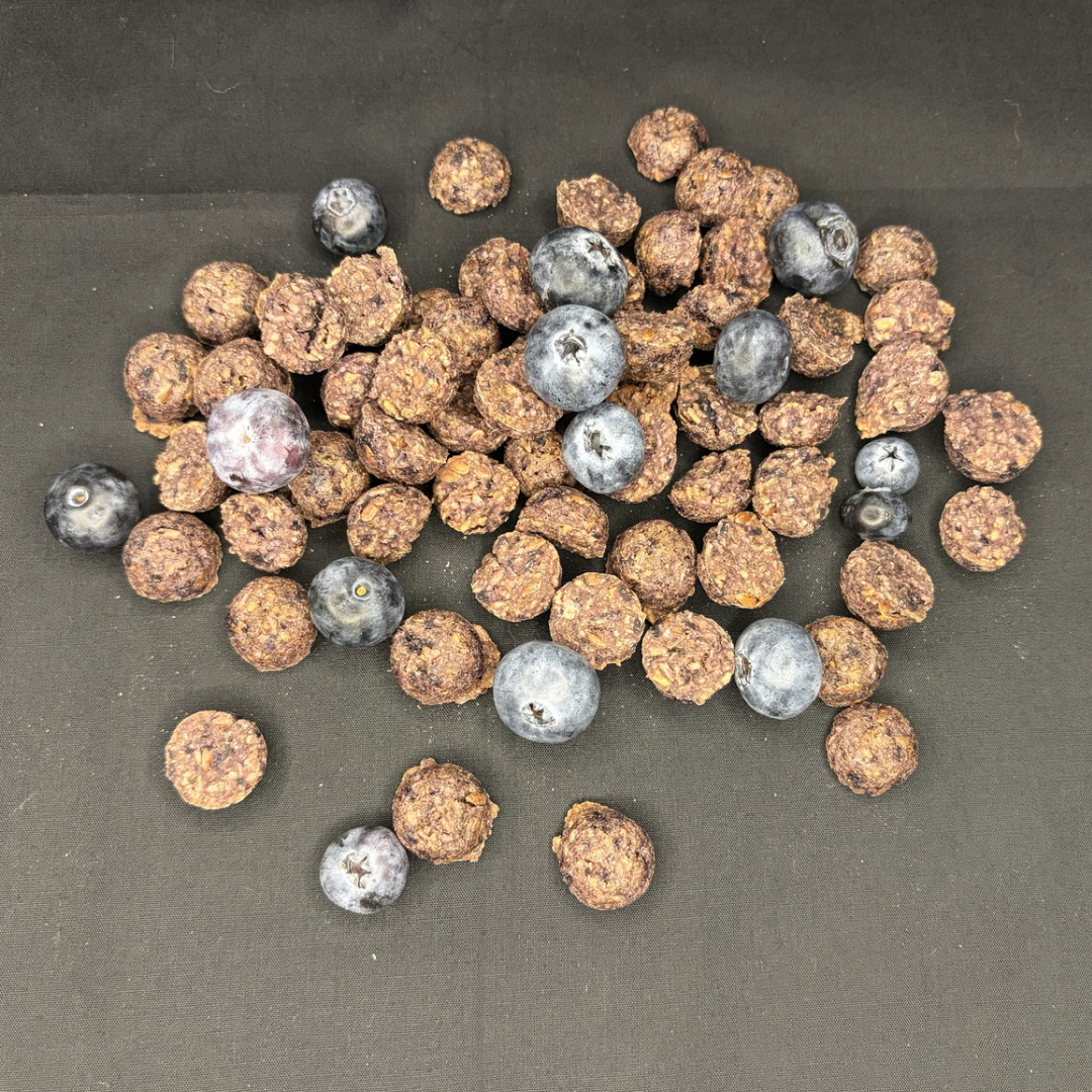 Mini Blueberry Crunchies