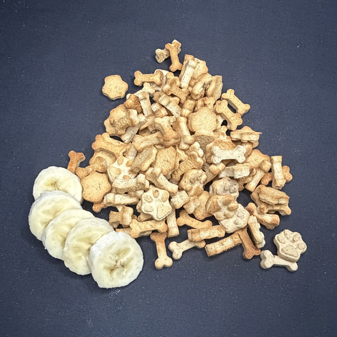 Mini Banana Biscuits